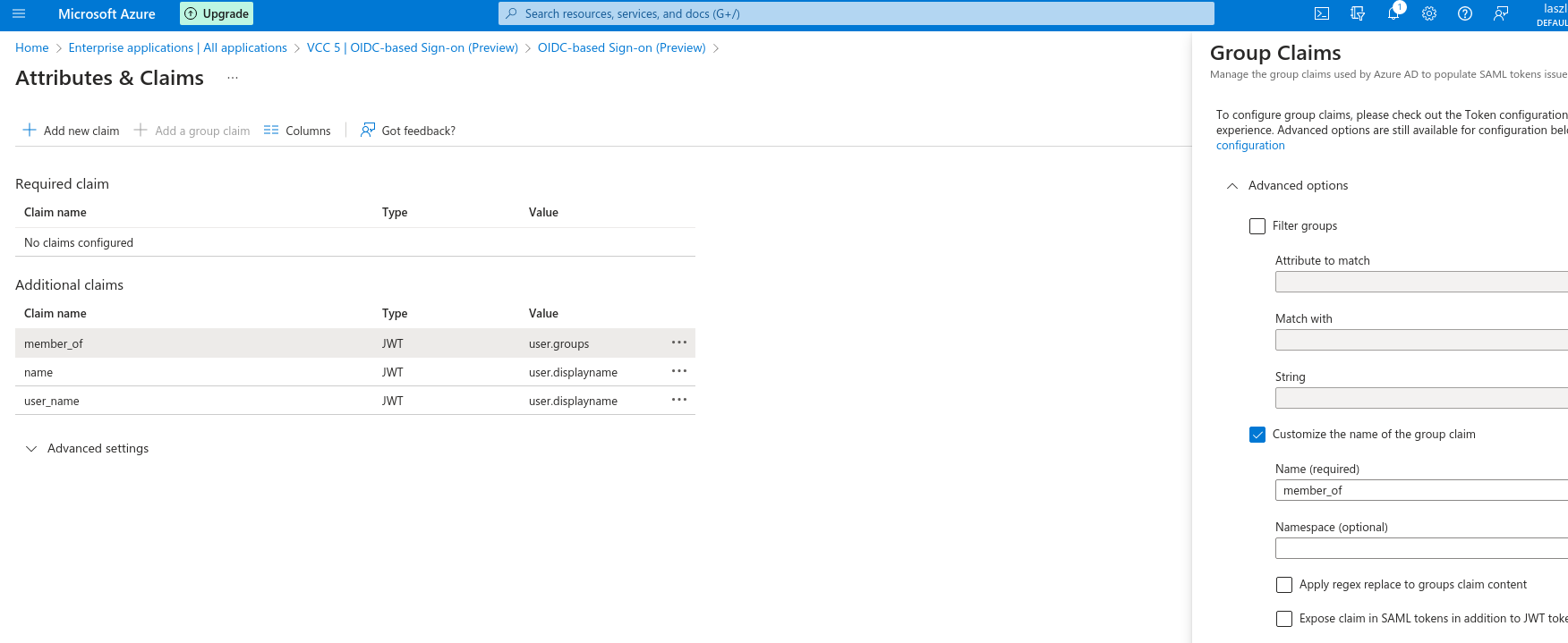 Modify existing claims