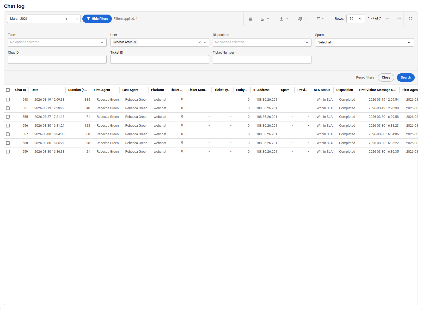 VCC Live Chat Log VCC Live Chat Log